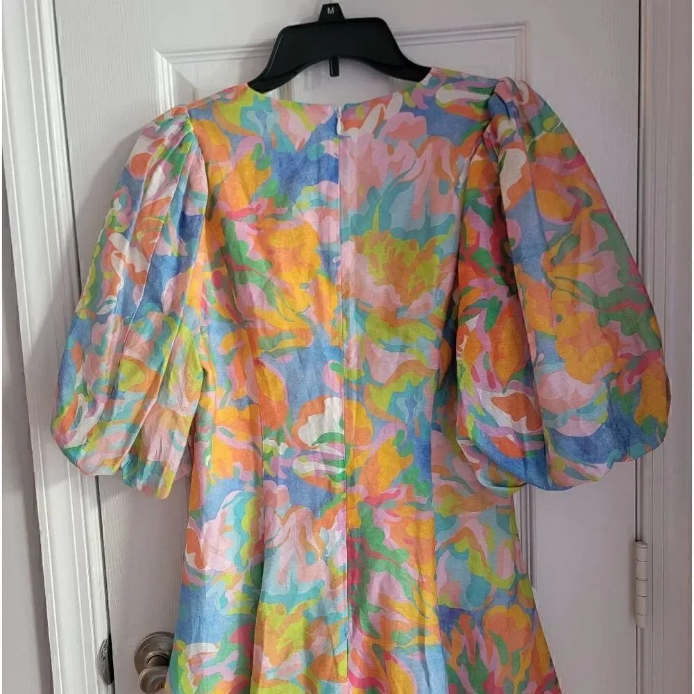 Sheike Stevie May Puff Sleeve Mini Dress 8
